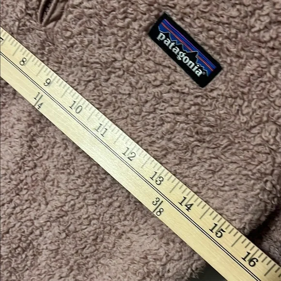 Patagonia Beige Fleece Pullover Sz XS h - Picture 10 of 13